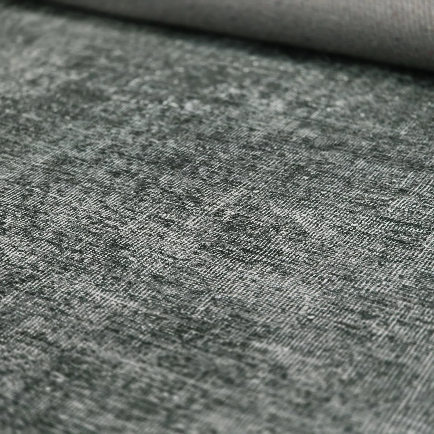 Vlakgeweven vloerkleed - Elarion (zwart)