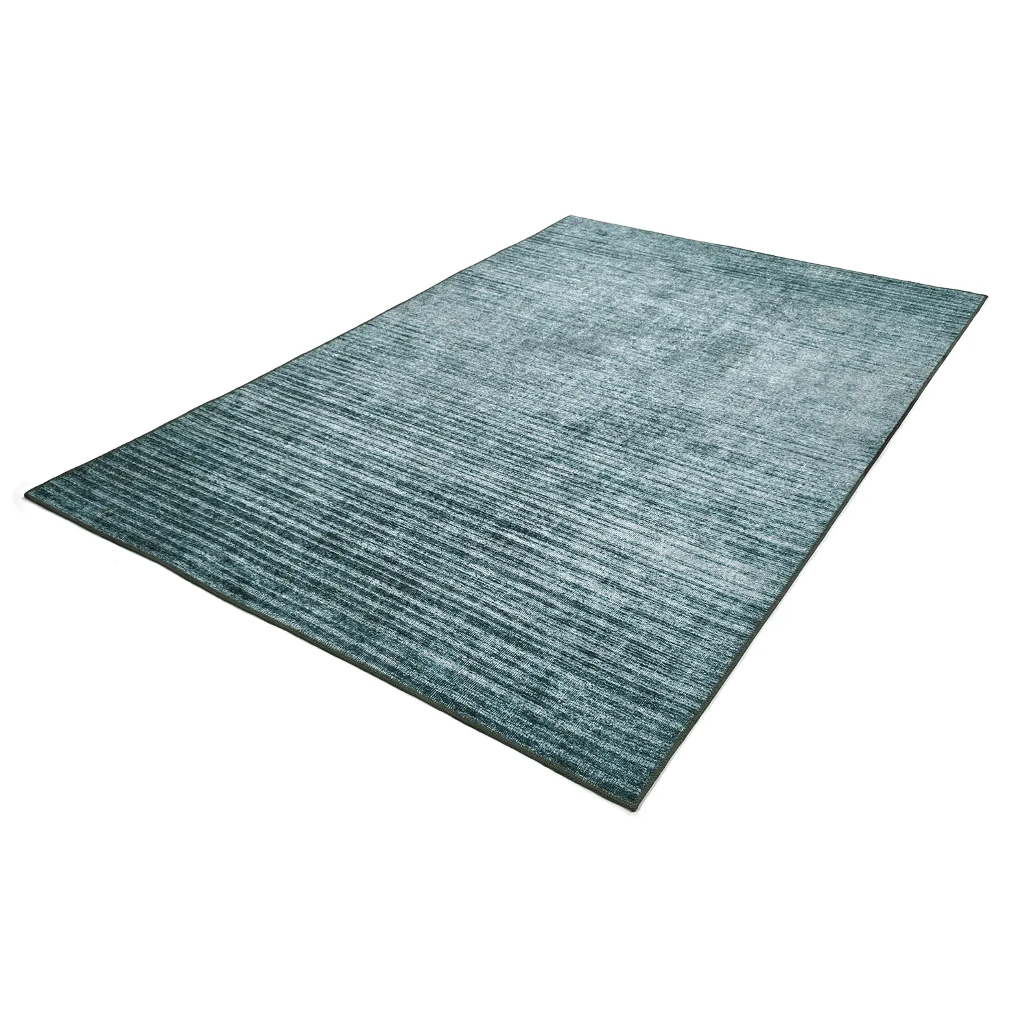 Vlakgeweven vloerkleed - Elarion (blauw)