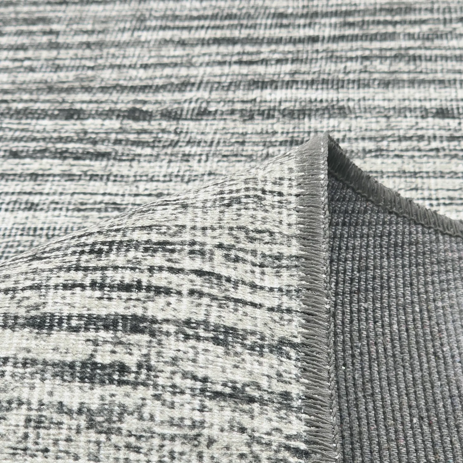 Vlakgeweven vloerkleed - Elarion (grijs)