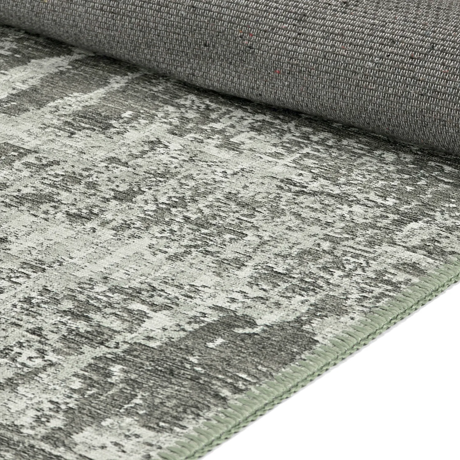 Vlakgeweven vloerkleed - Elira (grijs)