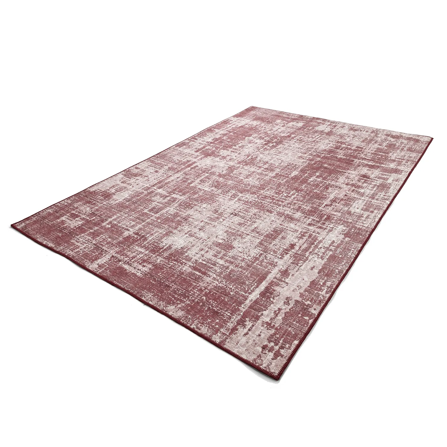 Vlakgeweven vloerkleed - Elira (rood)