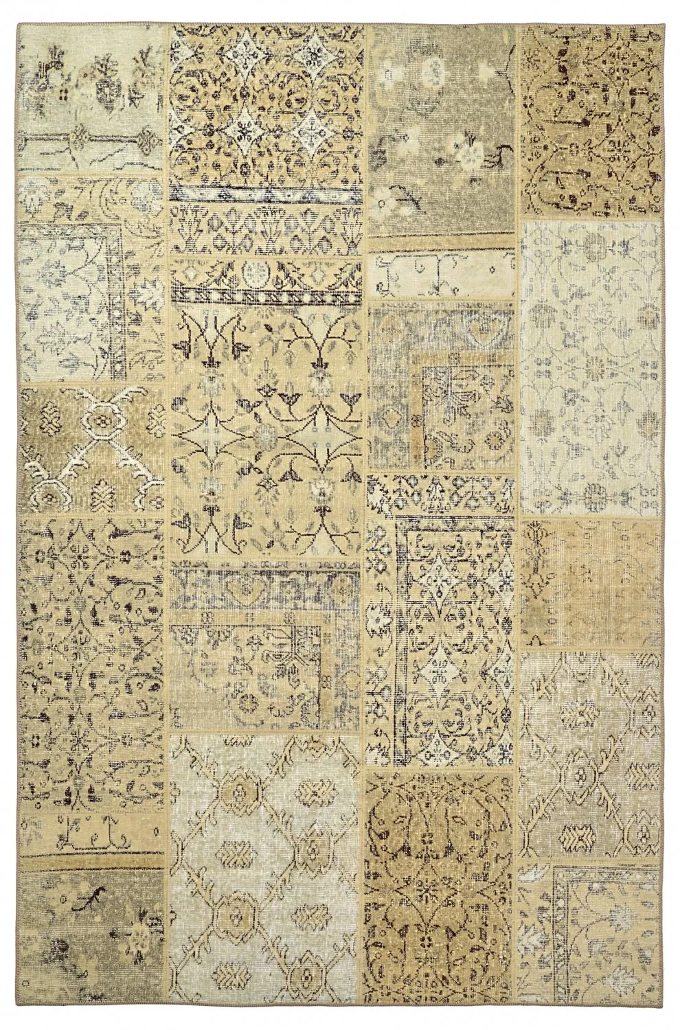 Vlakgeweven vloerkleed - Myrina (beige)