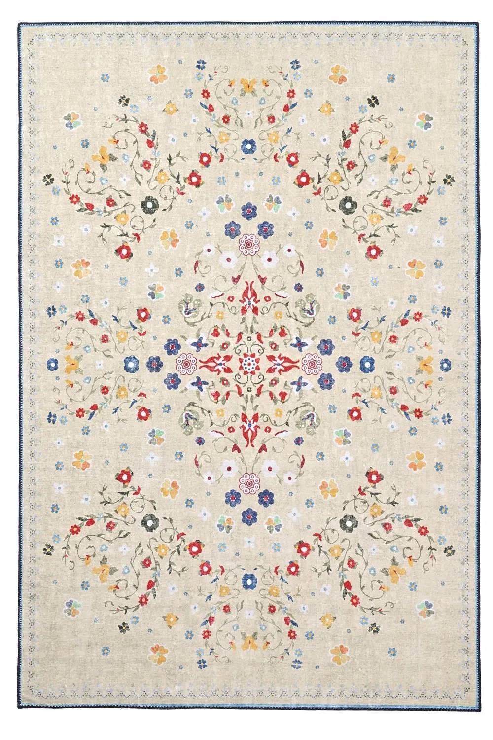 Vlakgeweven vloerkleed - Nabilar (room)