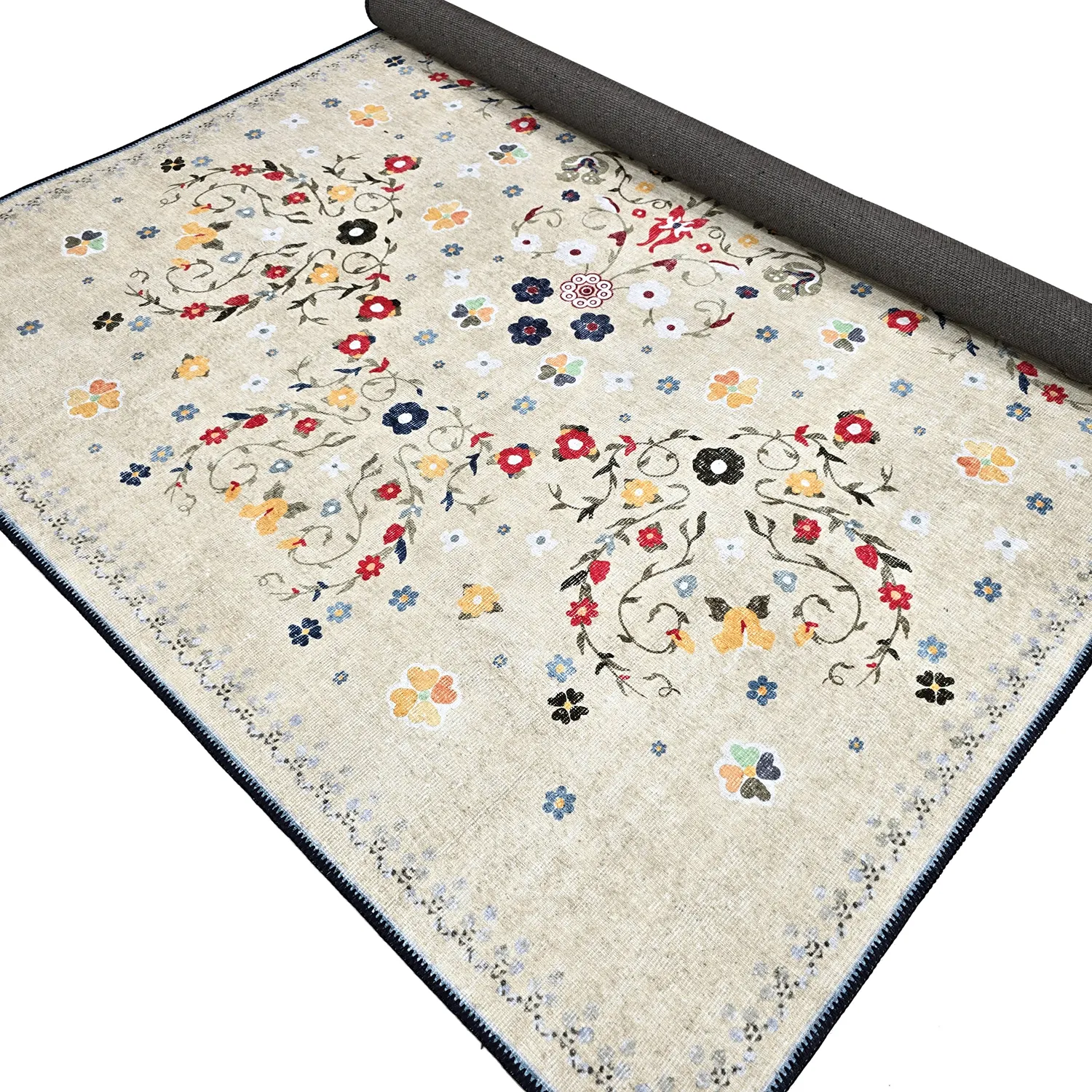 Vlakgeweven vloerkleed - Nabilar (room)