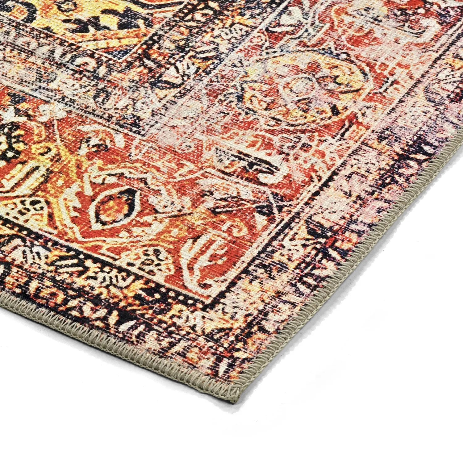 Vlakgeweven vloerkleed - Oriental Rainbow (multi)