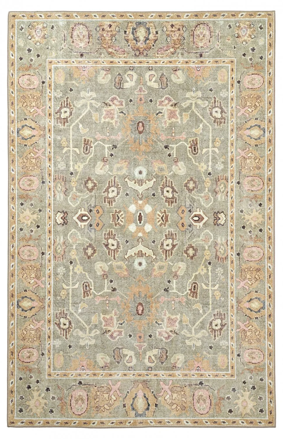 Vlakgeweven vloerkleed - Yara (beige)