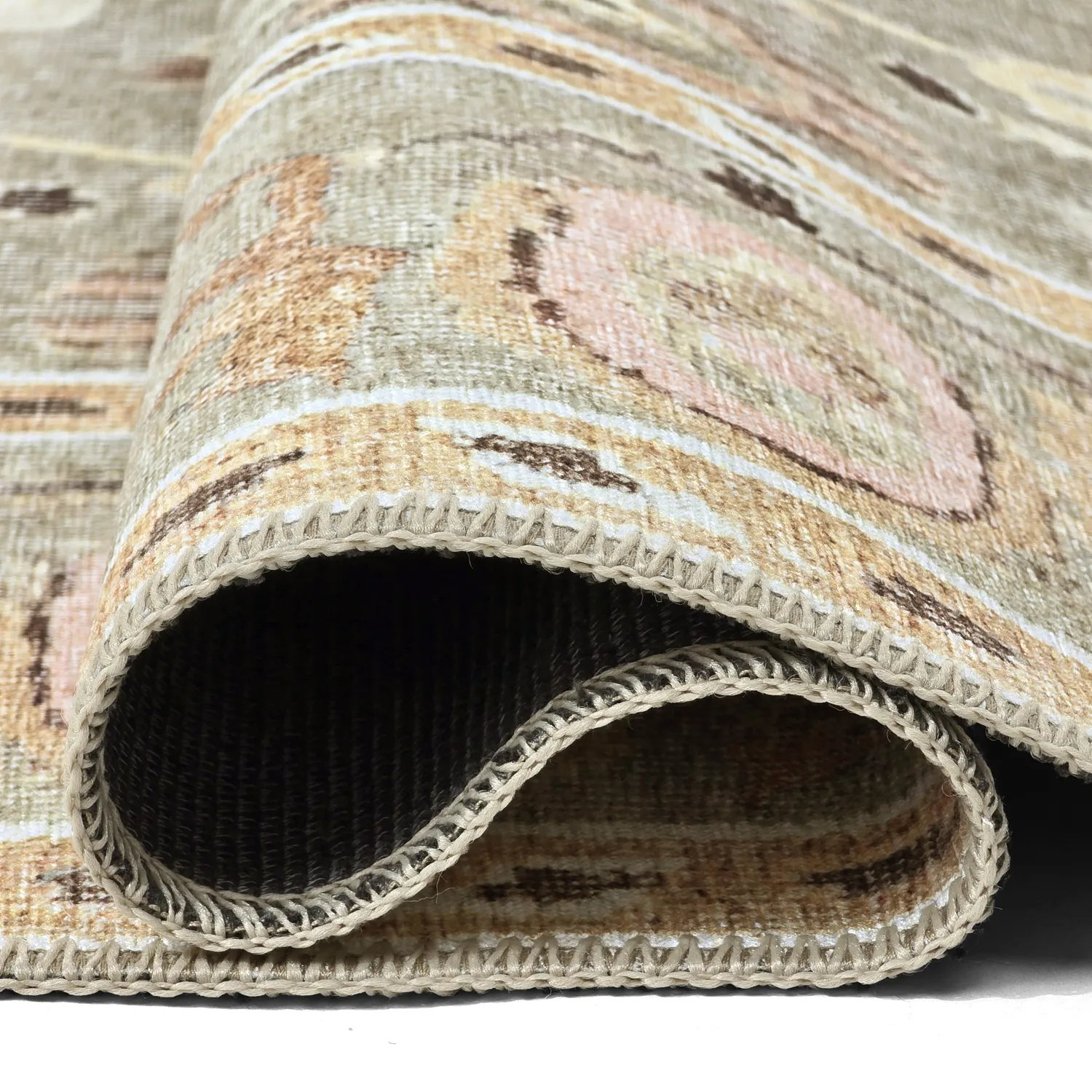 Vlakgeweven vloerkleed - Yara (beige)