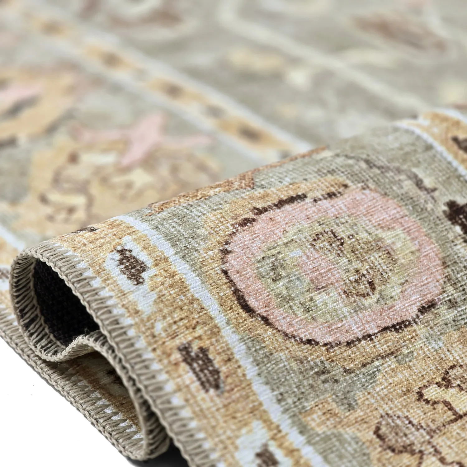 Vlakgeweven vloerkleed - Yara (beige)