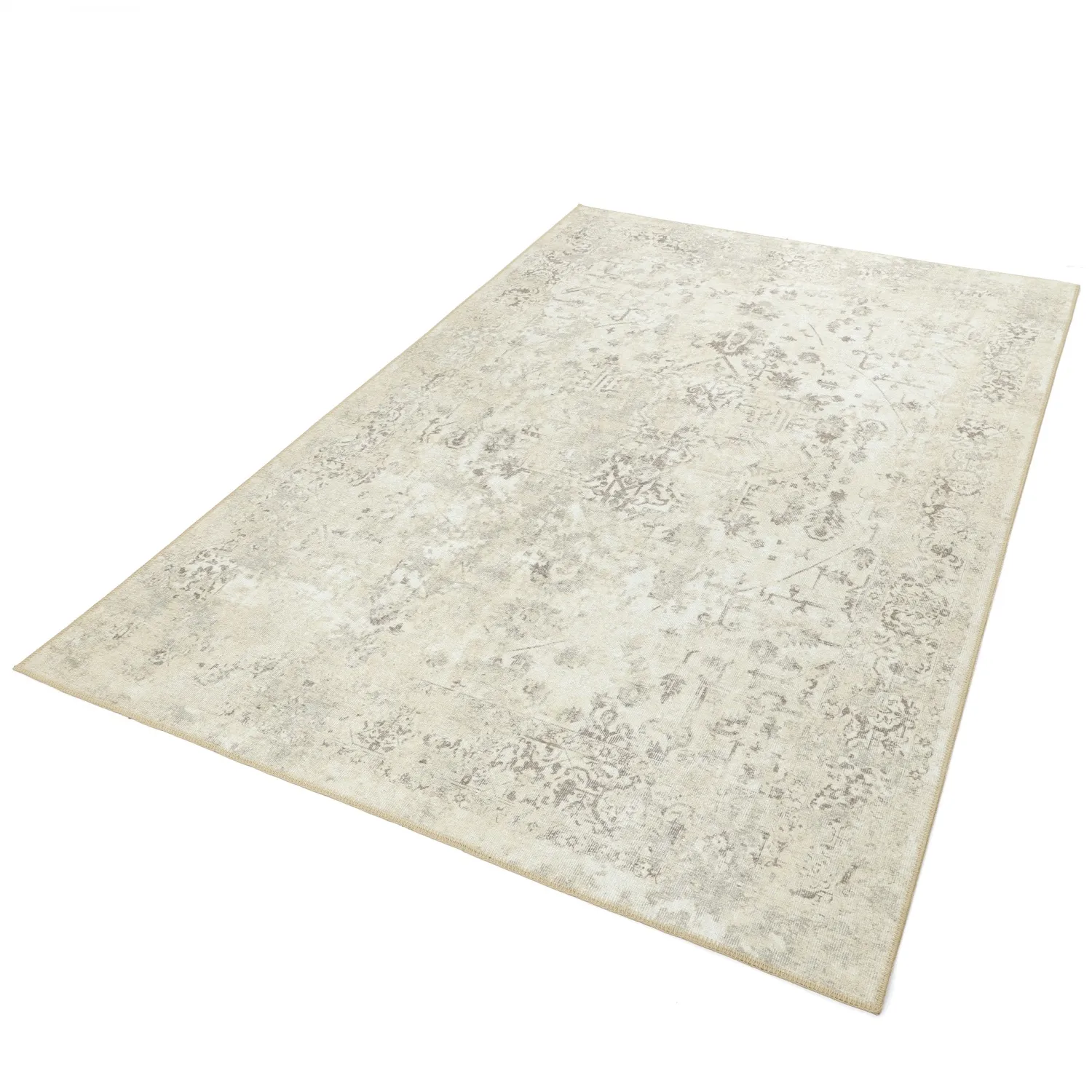 Vlakgeweven vloerkleed - Mateur (beige)