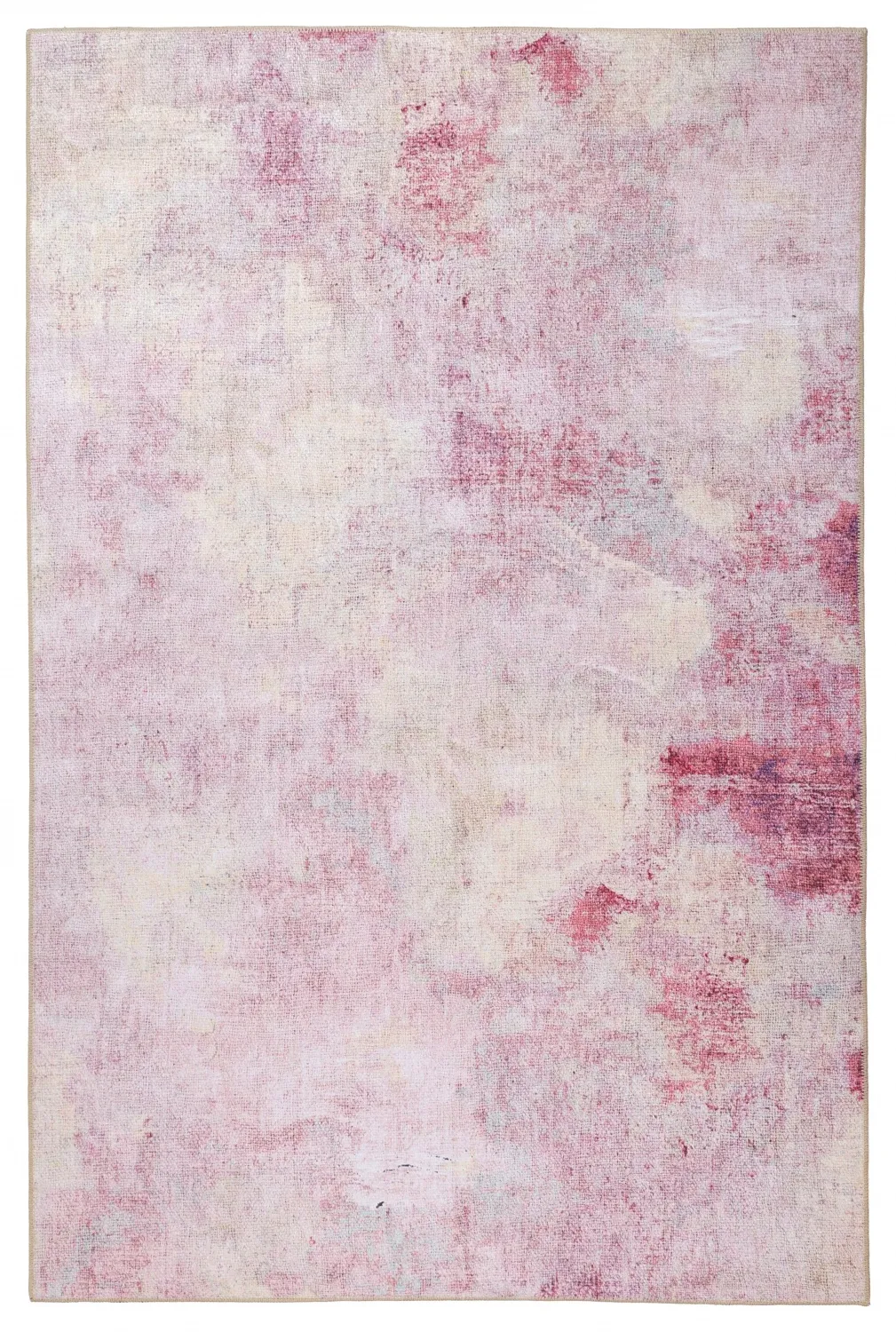 Vlakgeweven vloerkleed - Mogoro (roze)