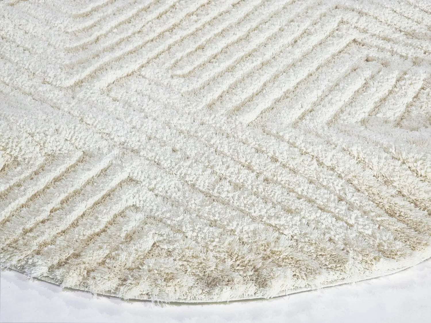 Ronde vloerkleden - Monti (offwhite)