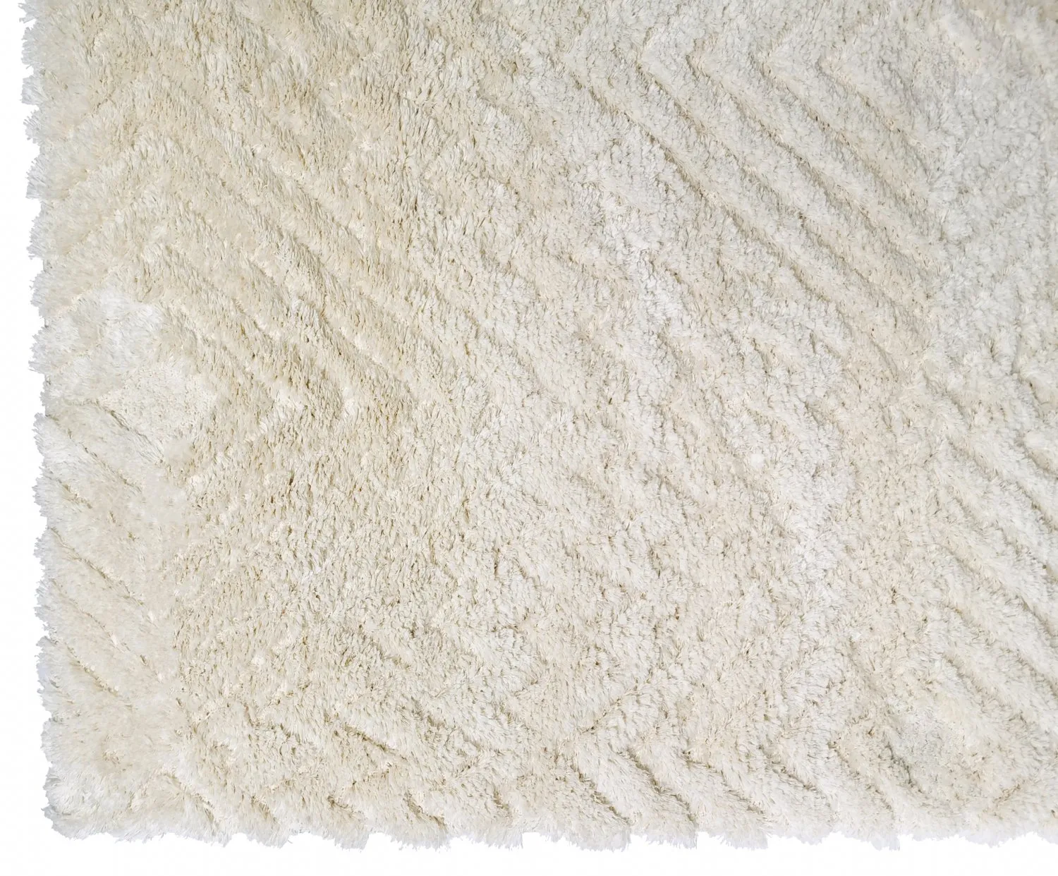 Hoogpolig vloerkleed - Stettin (offwhite)