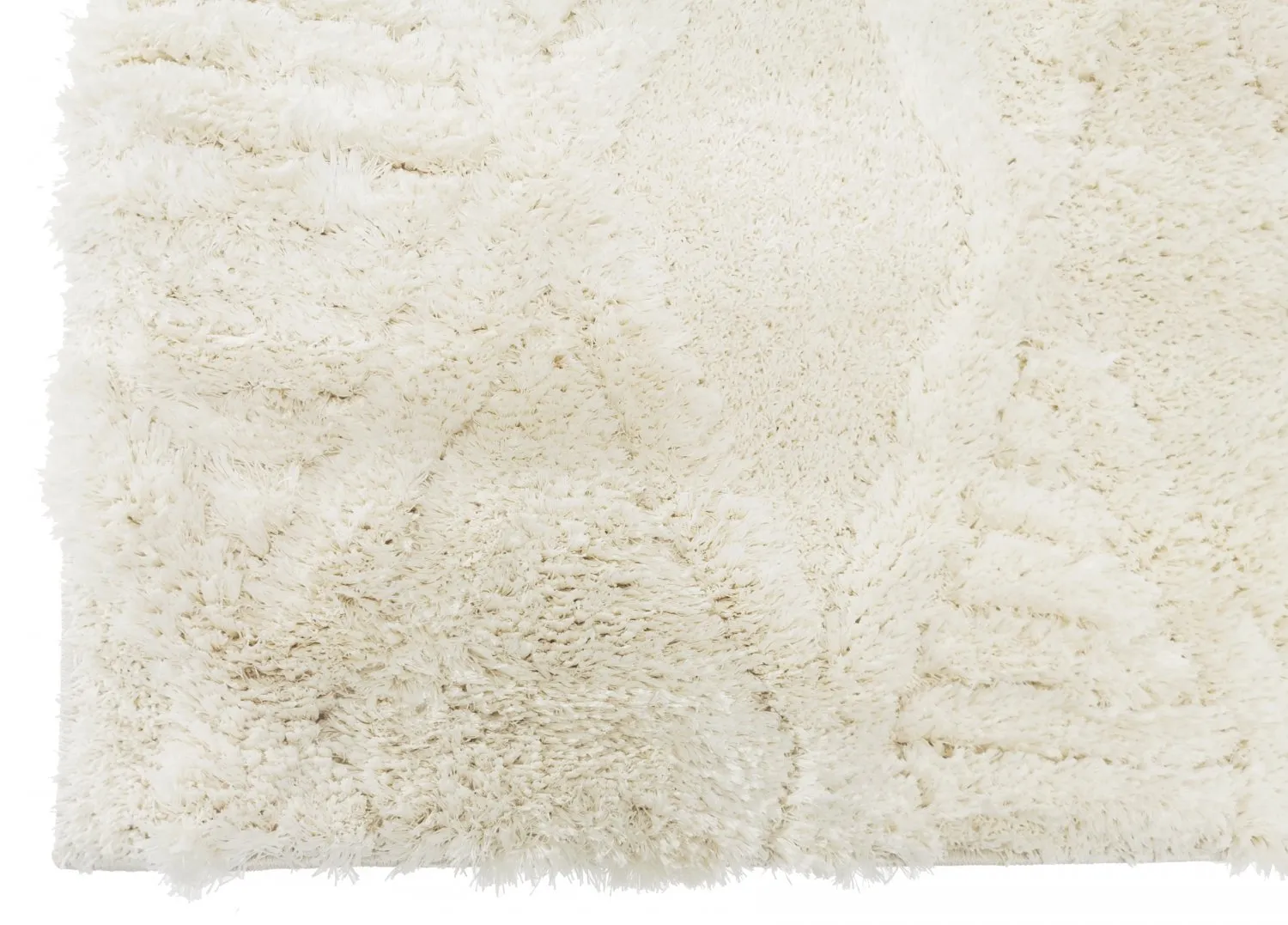 Hoogpolig vloerkleed - Rostock (offwhite)