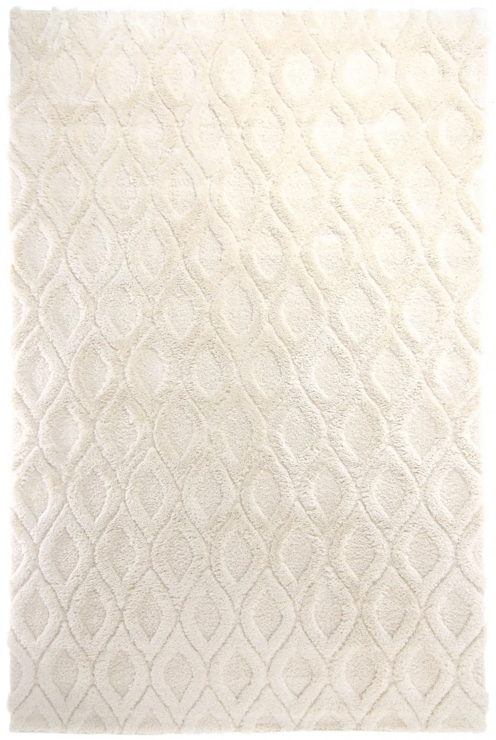 Hoogpolig vloerkleed - Everett (offwhite)