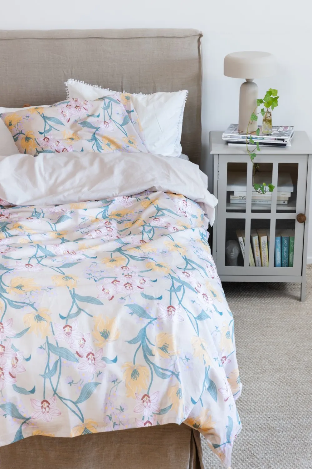 Dekbedovertrek set - Florina (roze)