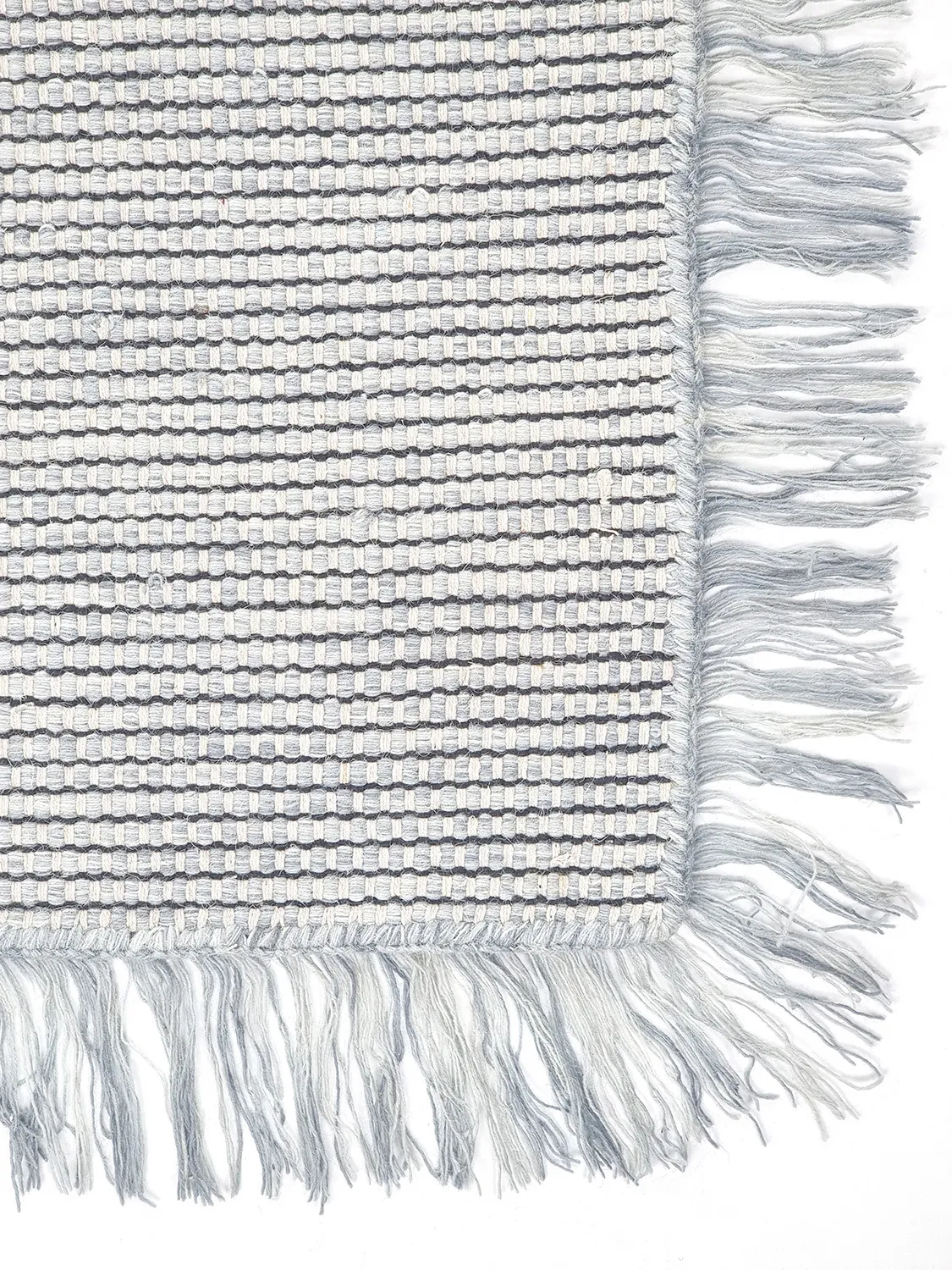 Wollen-vloerkleed - Pike (blauw)