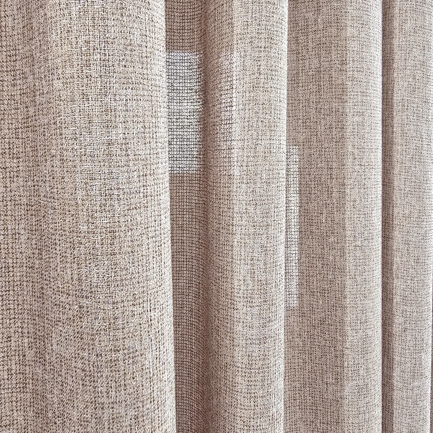 Gordijnen - Linnen gordijnen Cosmina (beige)