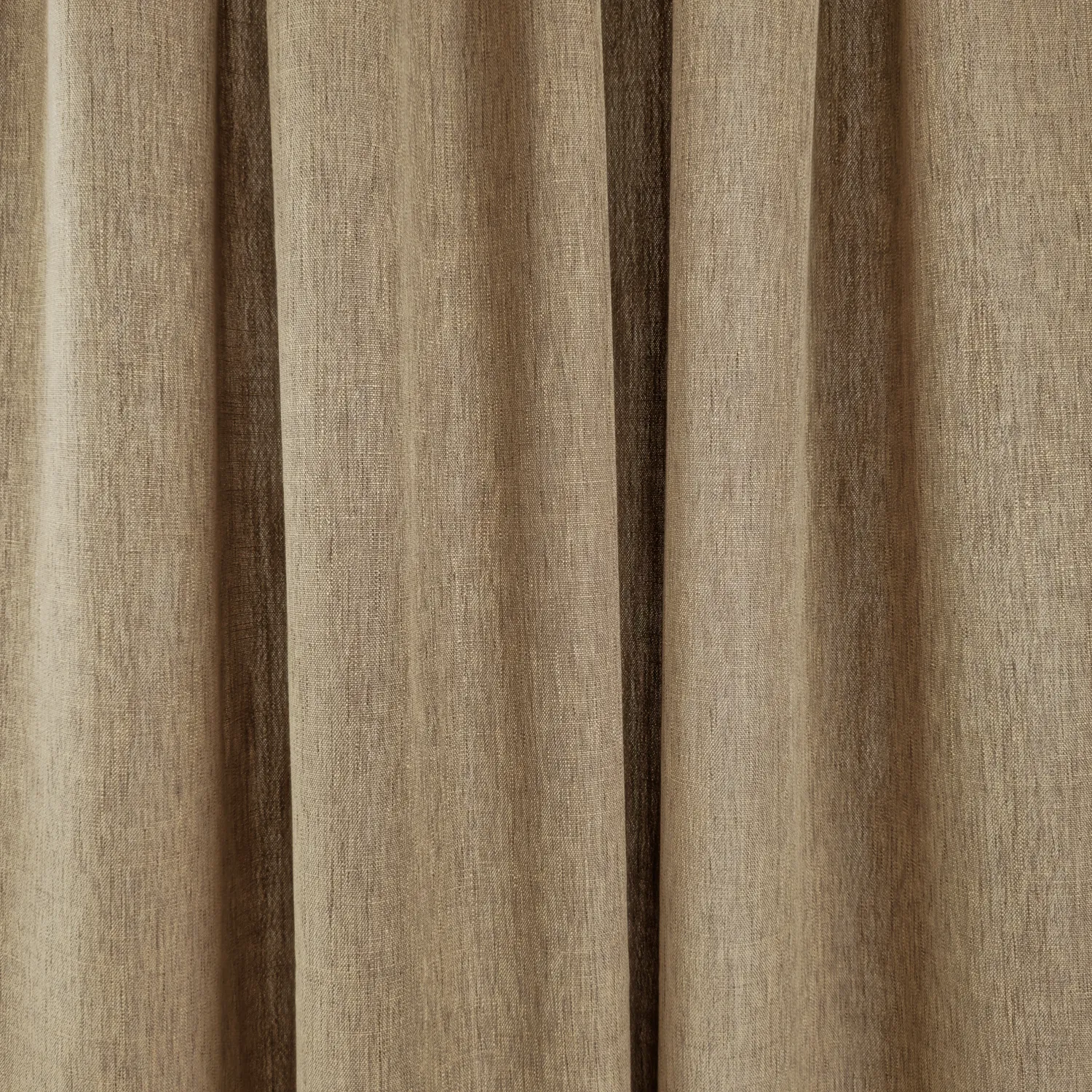 Gordijnen - Linnen gordijnen Melania (bruin)