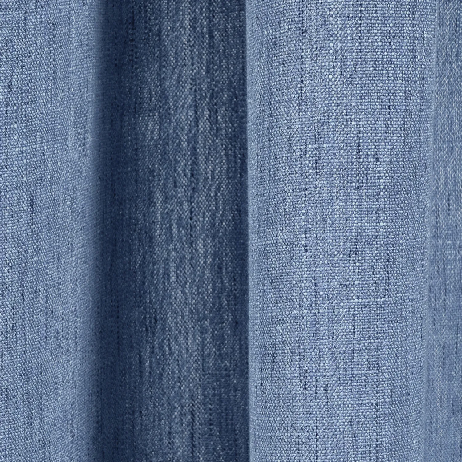 Gordijnen - Linnen gordijnen Melania (donkerblauw)