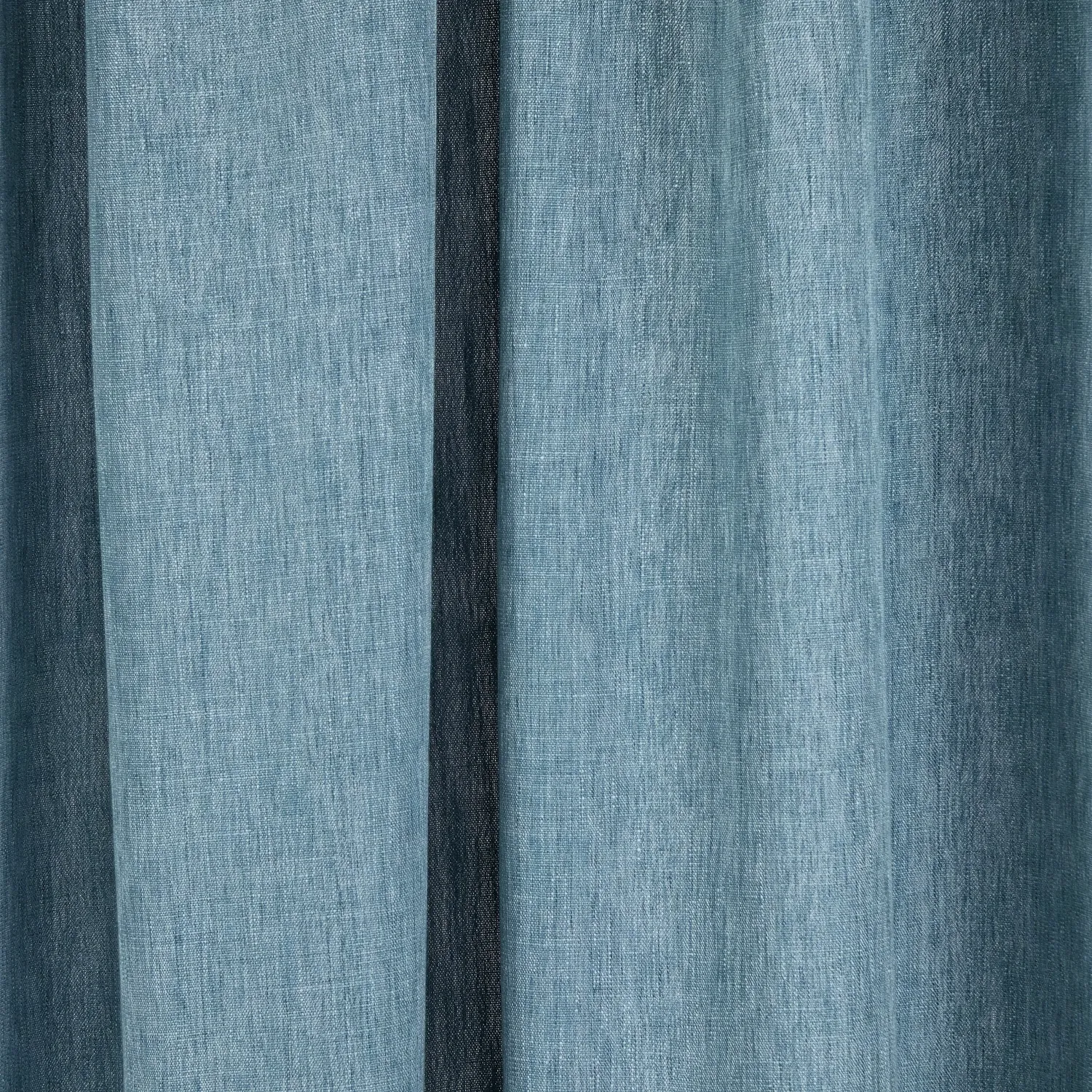 Gordijnen - Linnen gordijnen Melania (donker turkoois)