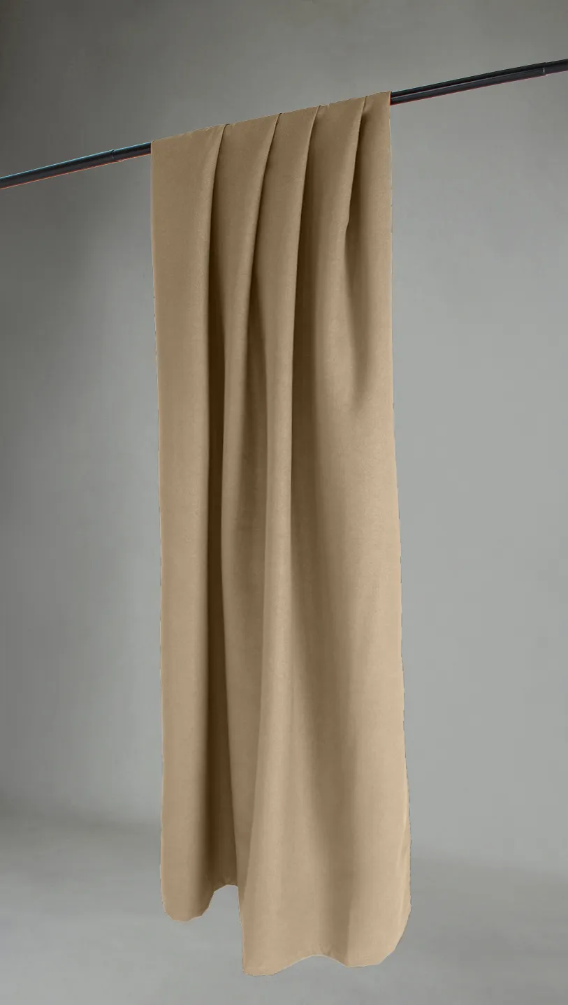 Gordijnen - Verduisteringsgordijnen Octavia (beige)