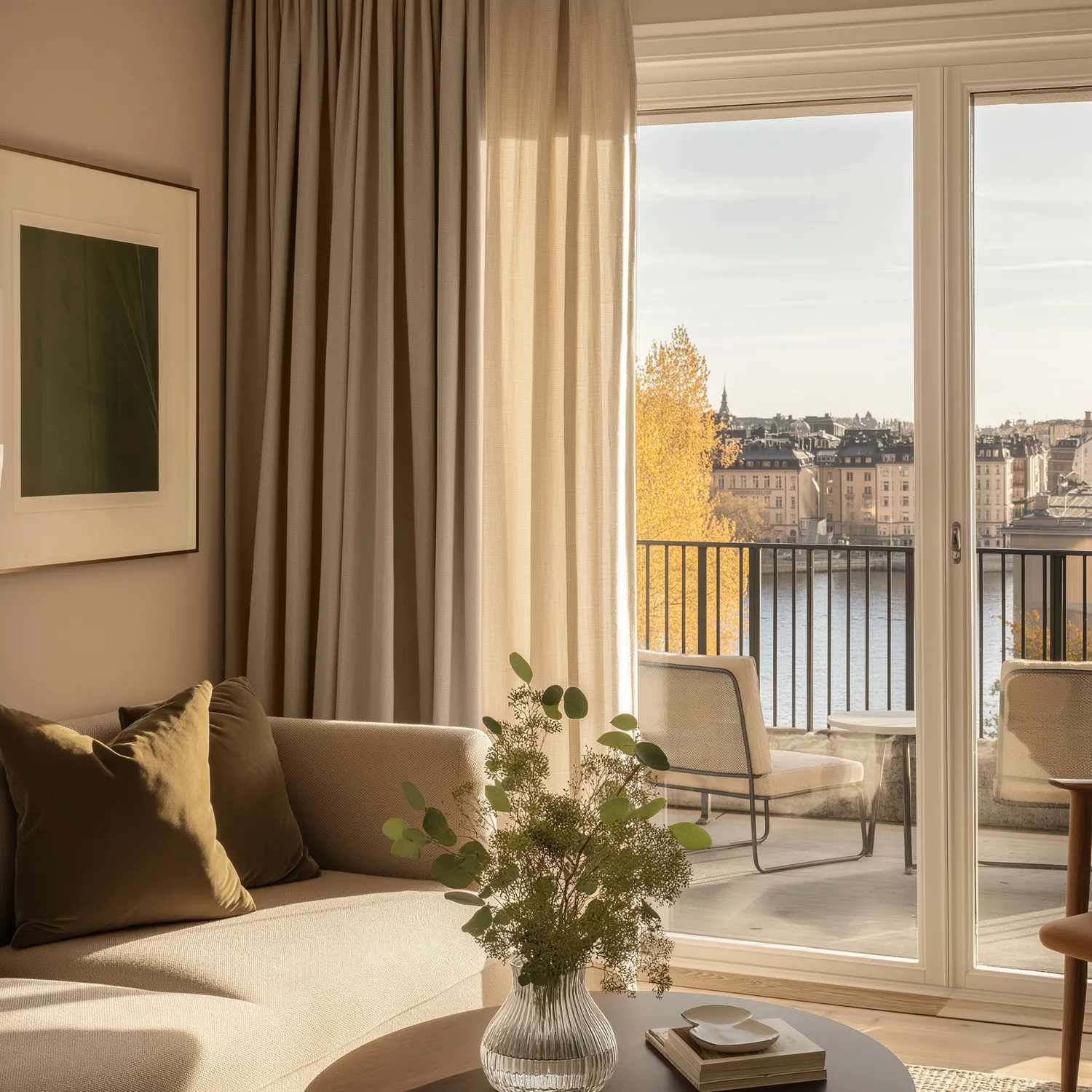 Gordijnen - Verduisteringsgordijnen Octavia (bruin)