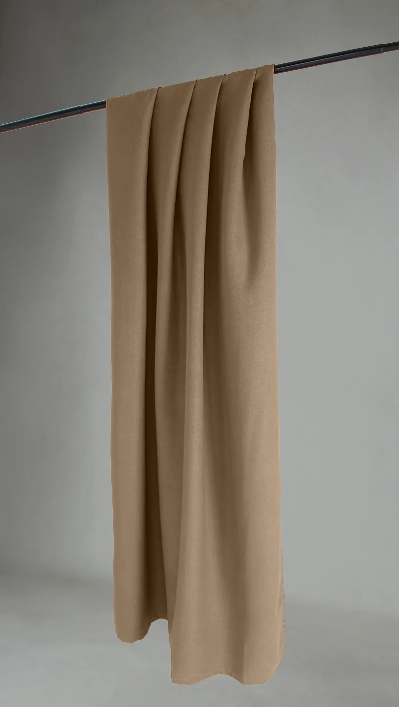 Gordijnen - Verduisteringsgordijnen Octavia (bruin)