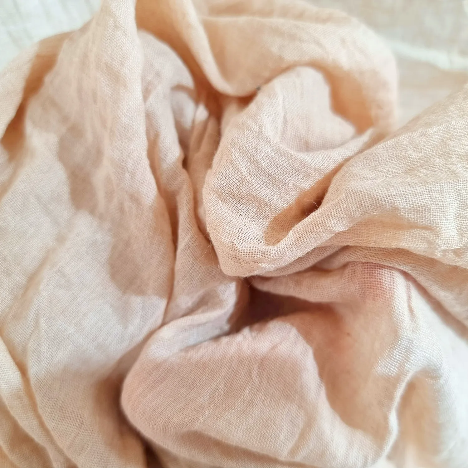 Gordijnen - Kantengordijn Hilma (licht beige)