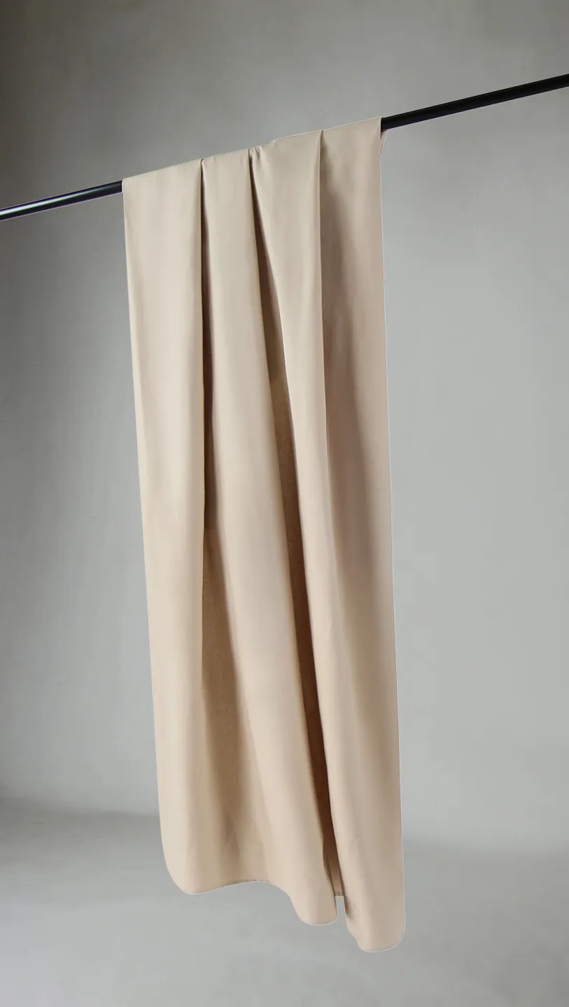 Katoenen gordijn Anja (beige)