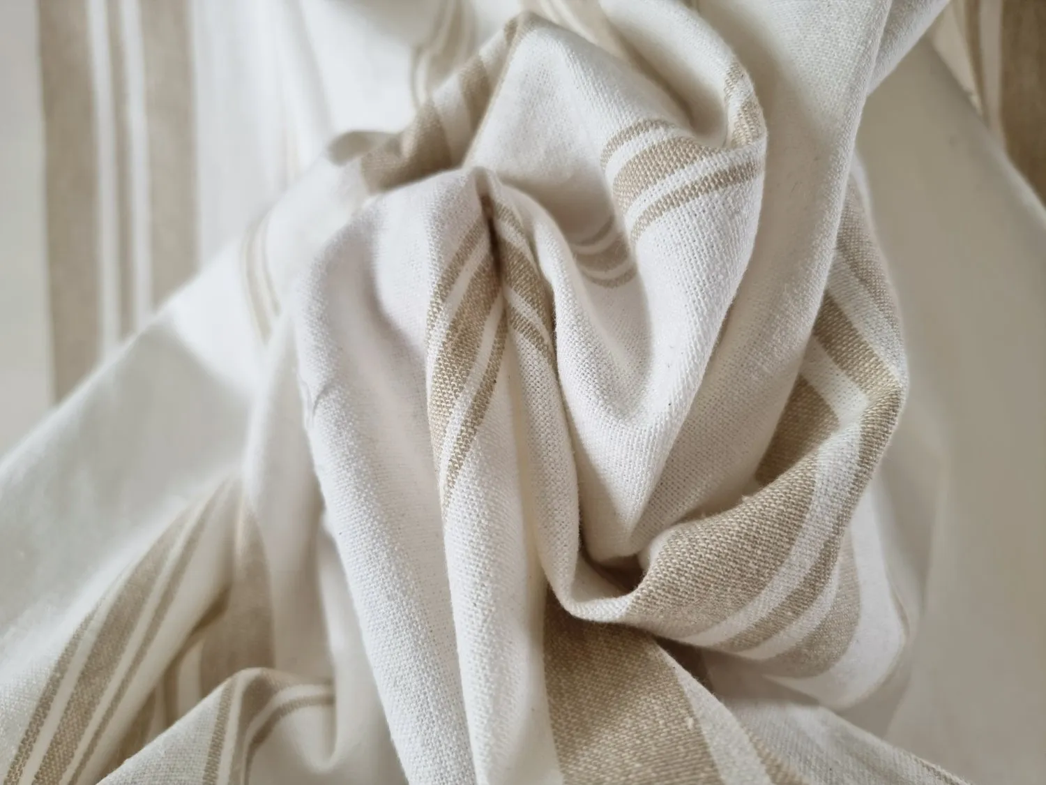 Katoenen gordijn - Florencia (offwhite)