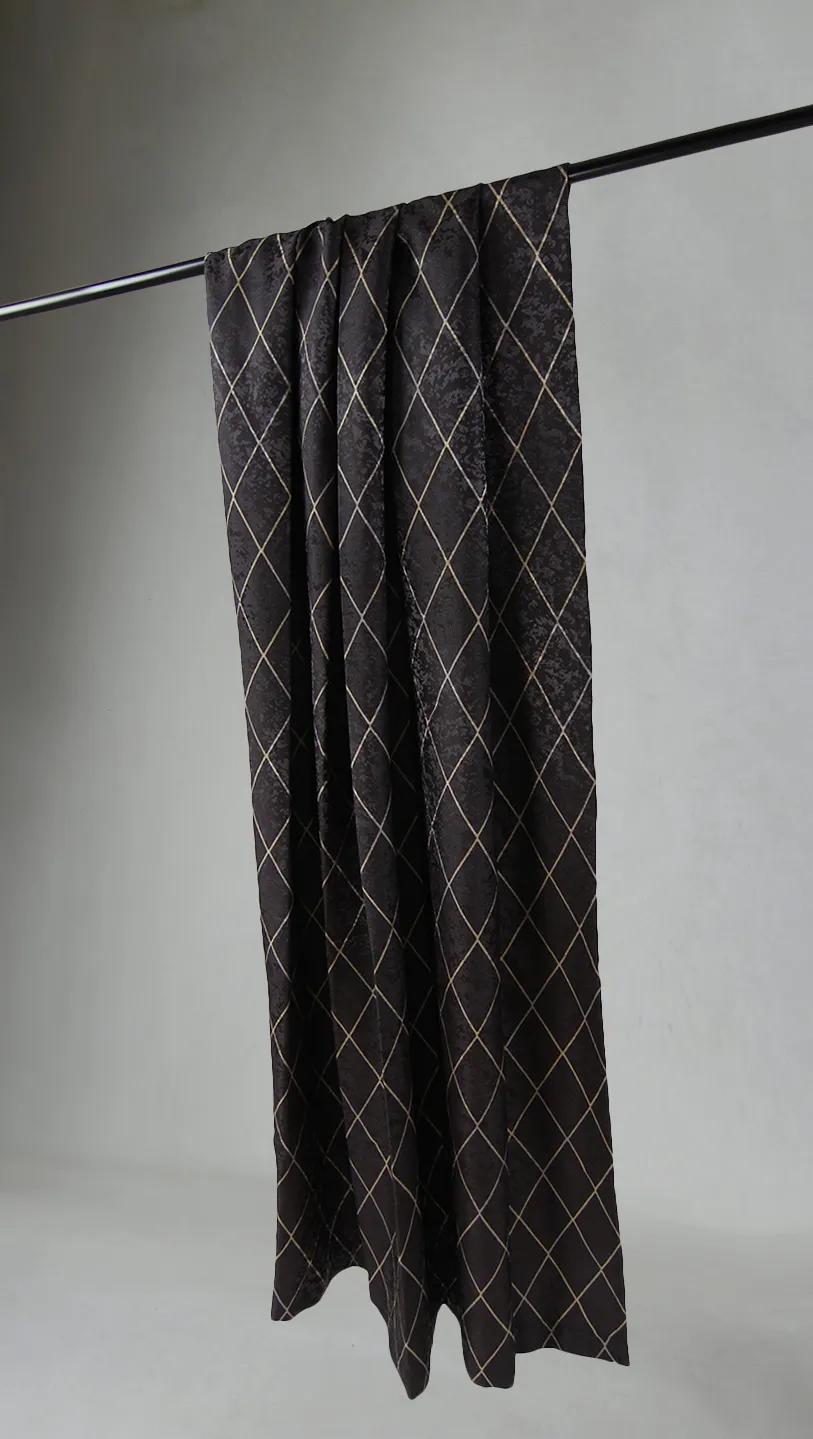 Gordijn - Rory (zwart)