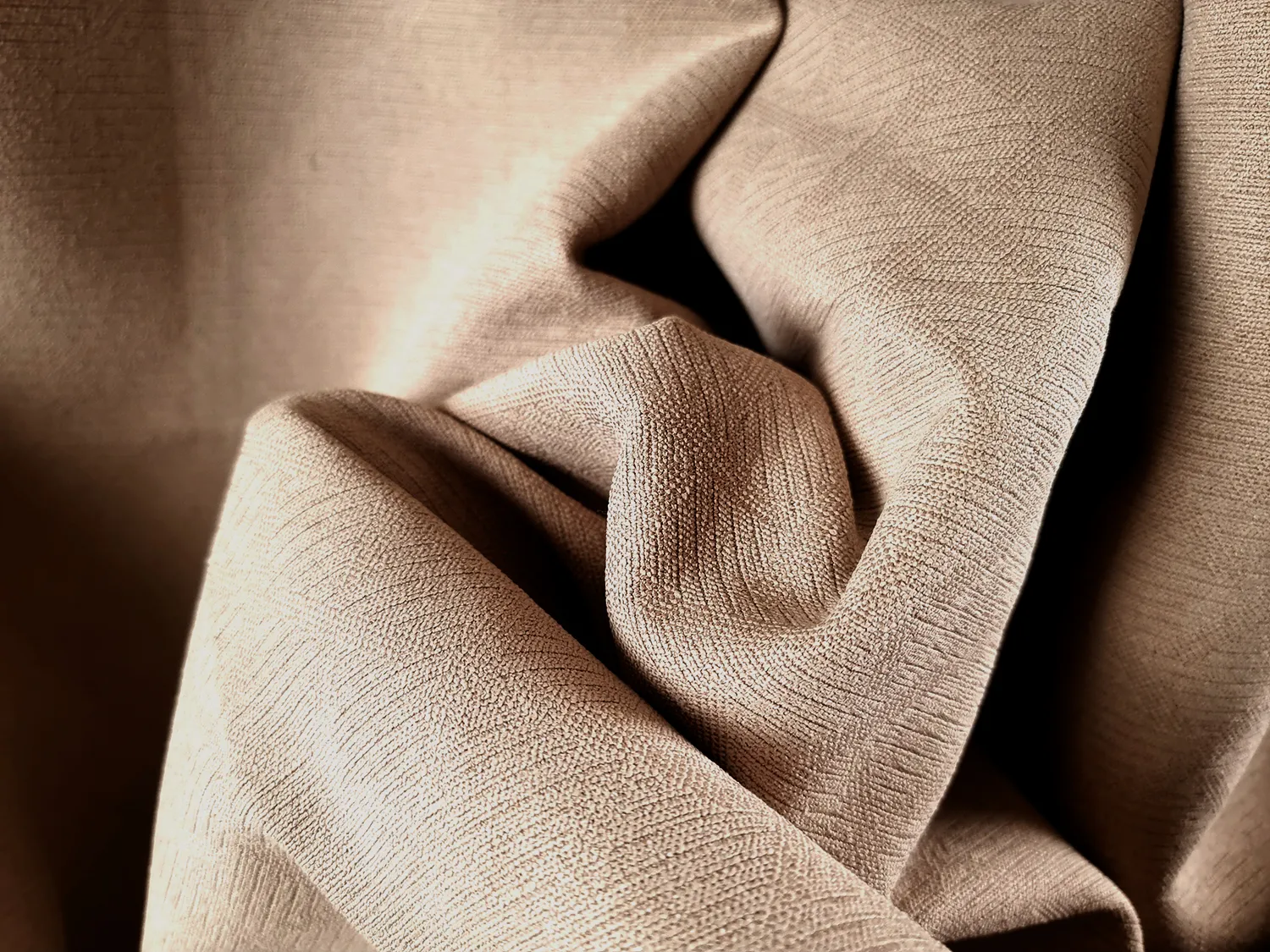 Gordijnen - Verduisteringsgordijnen Isolde (beige)