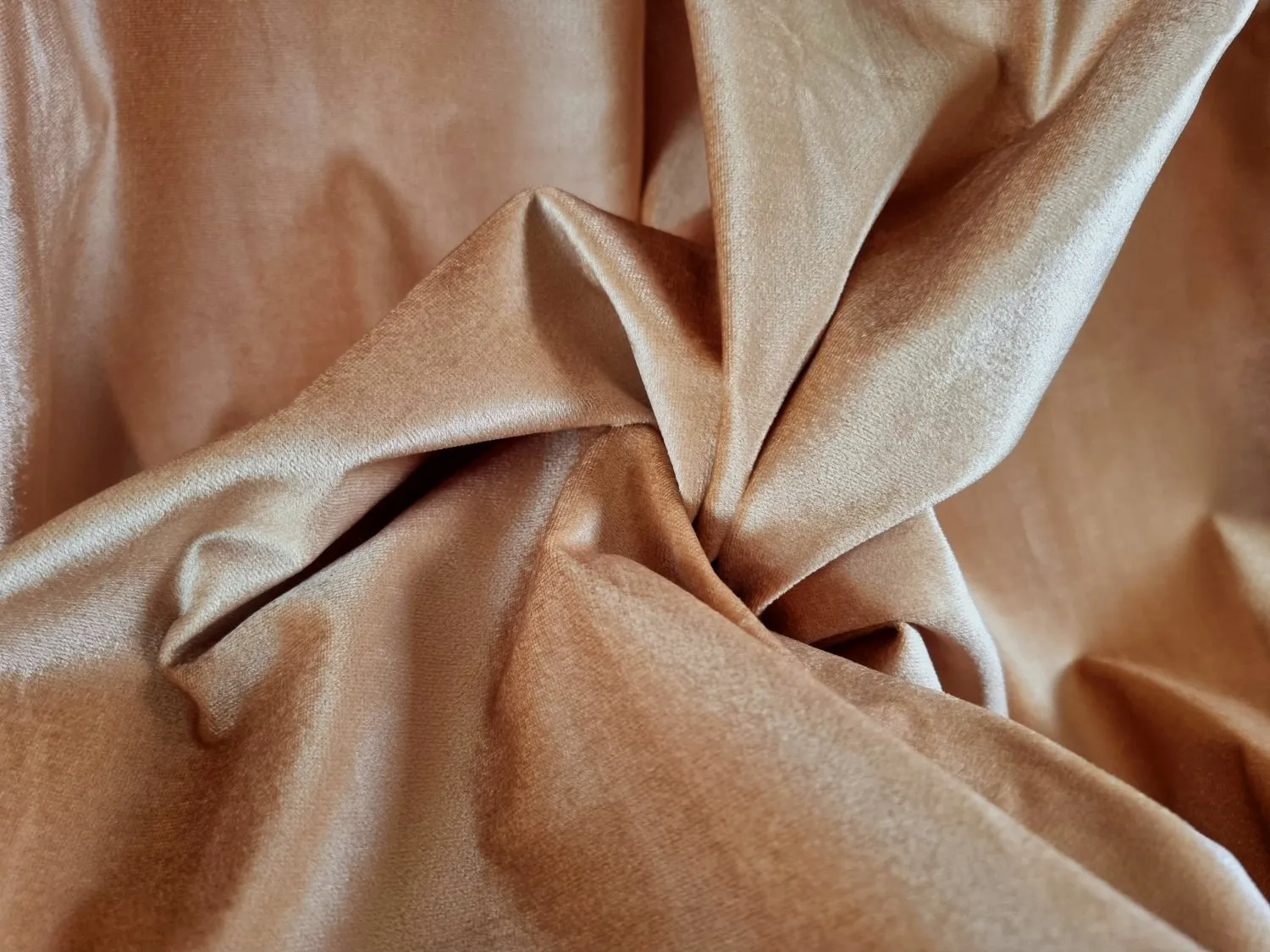 Gordijnen - Fluwelen gordijnen Juliet (beige)