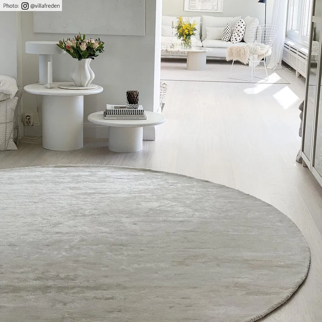 Rond vloerkleed - Jodhpur Special Luxury Edition (offwhite)