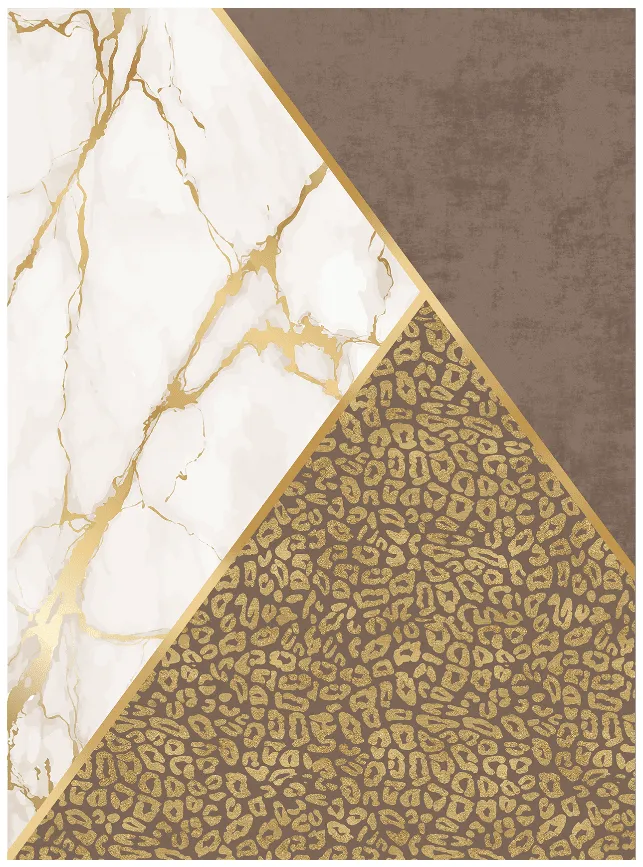 Wilton - Granada (bruin/wit/goud)