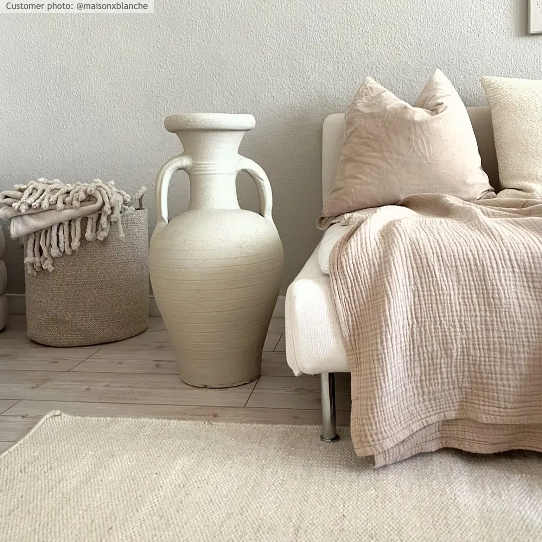 Wollen-vloerkleed - Hamilton (wit)