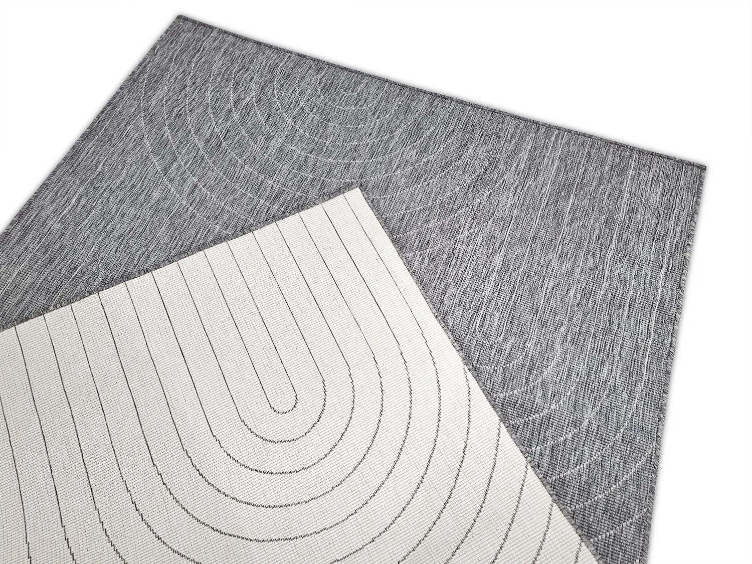 Vloerkleden voor binnen en buiten - Hayden (grijs)