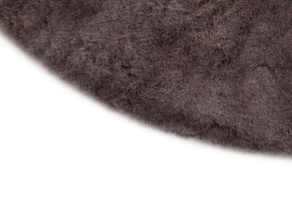 Ronde vloerkleden - Cloud Super Soft (antraciet)