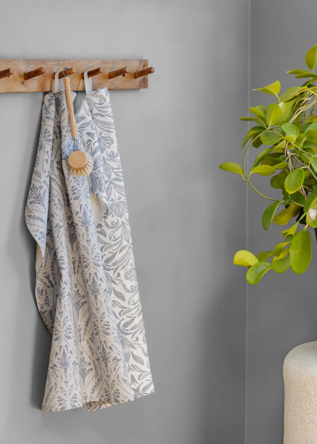 Keukenhanddoeken per twee verpakt - Helmi (blauw)