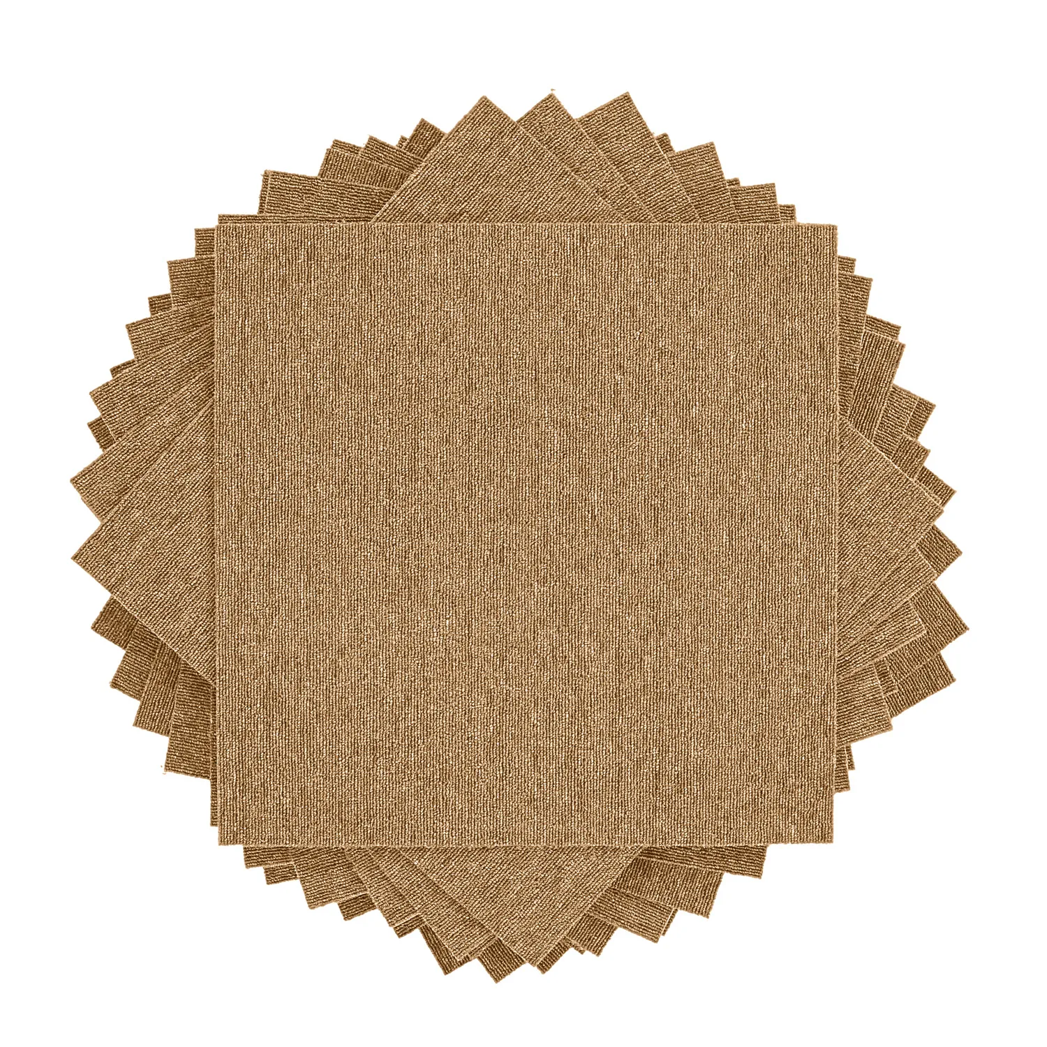 Vloerbedekking - Almeria Tapijttegels 24 st. (beige)