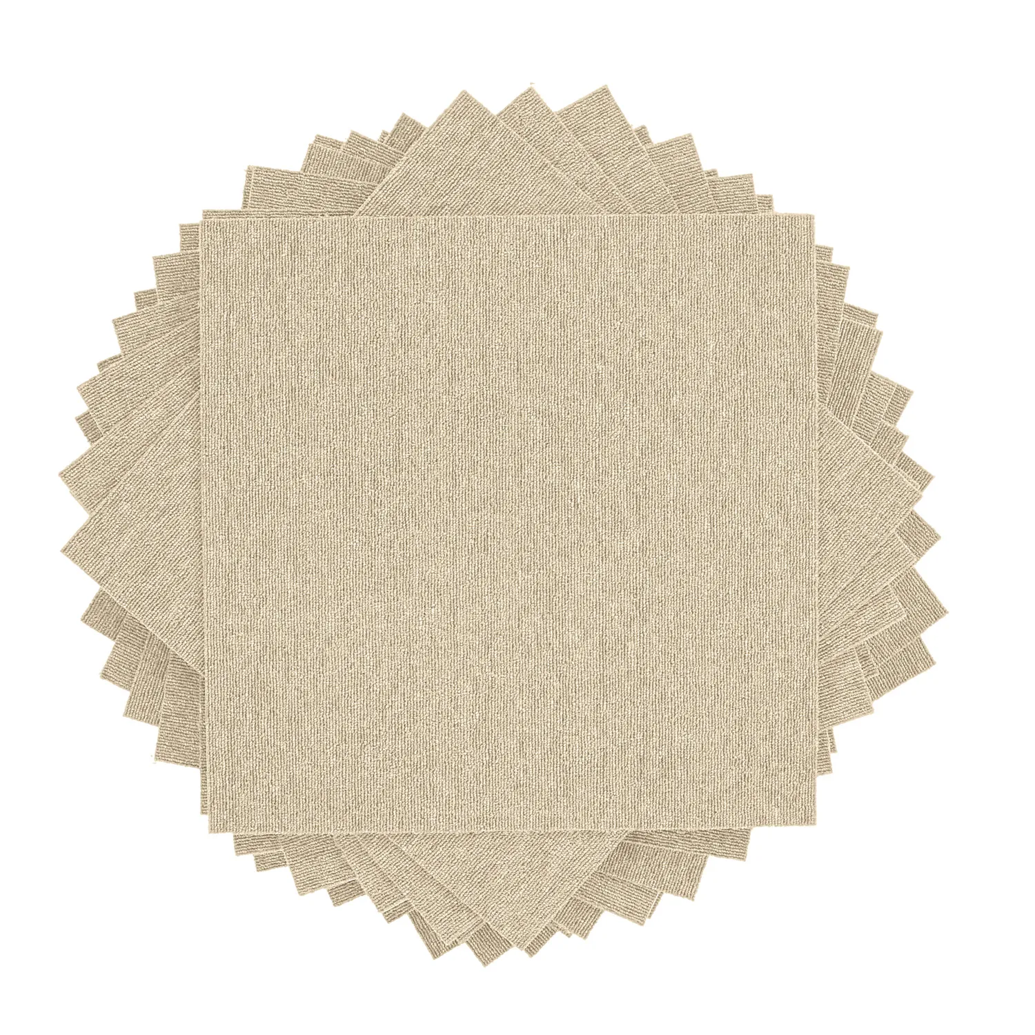 Vloerbedekking - Almeria Tapijttegels 24 st. (room)