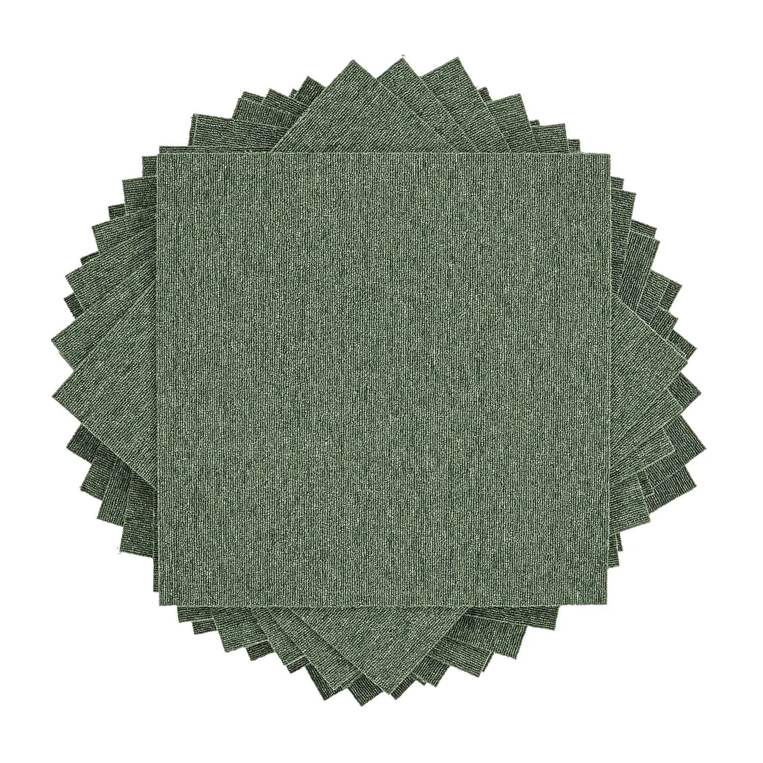 Vloerbedekking - Almeria Tapijttegels 24 st. (groente)