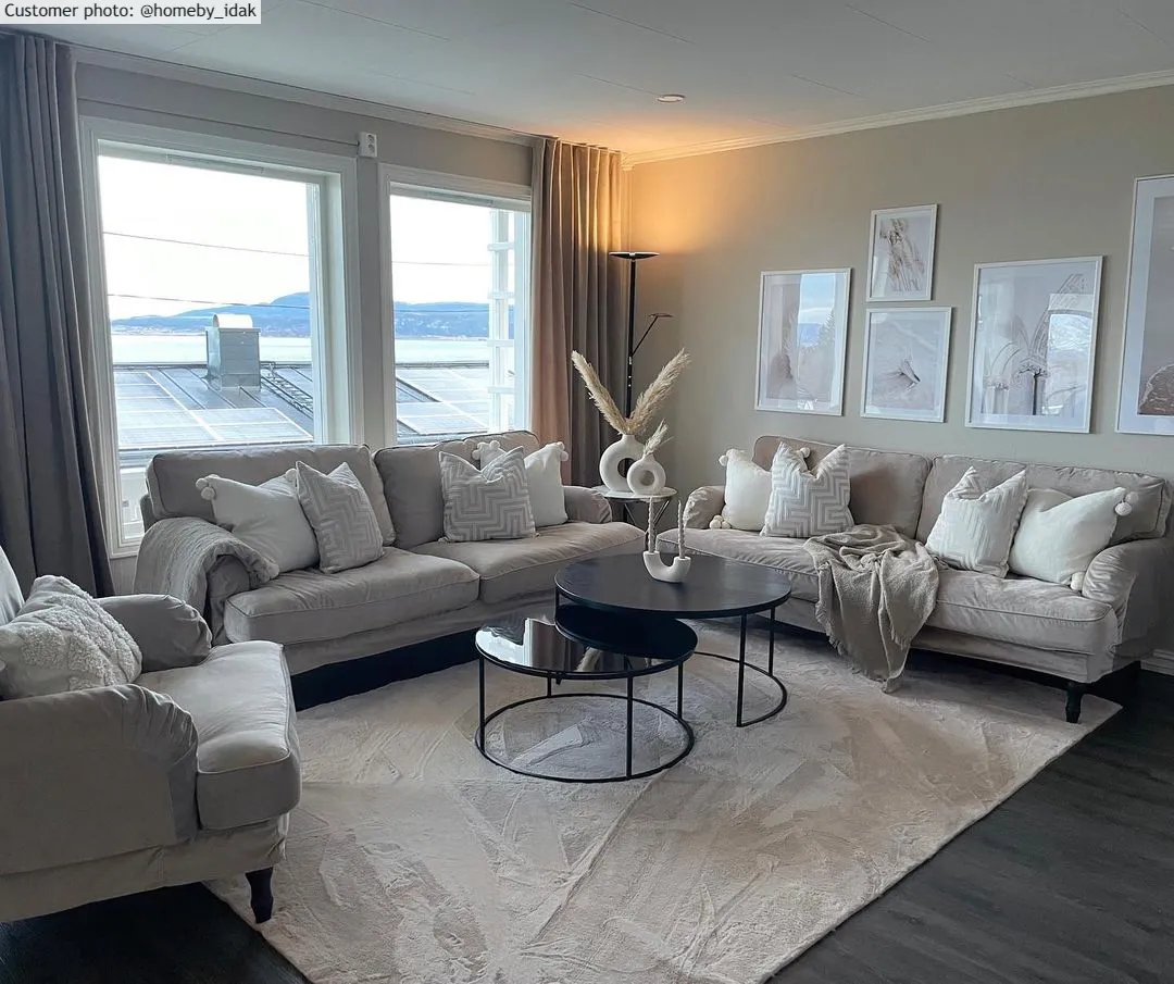 Hoogpolig vloerkleed - Aranga Super Soft Fur (beige)