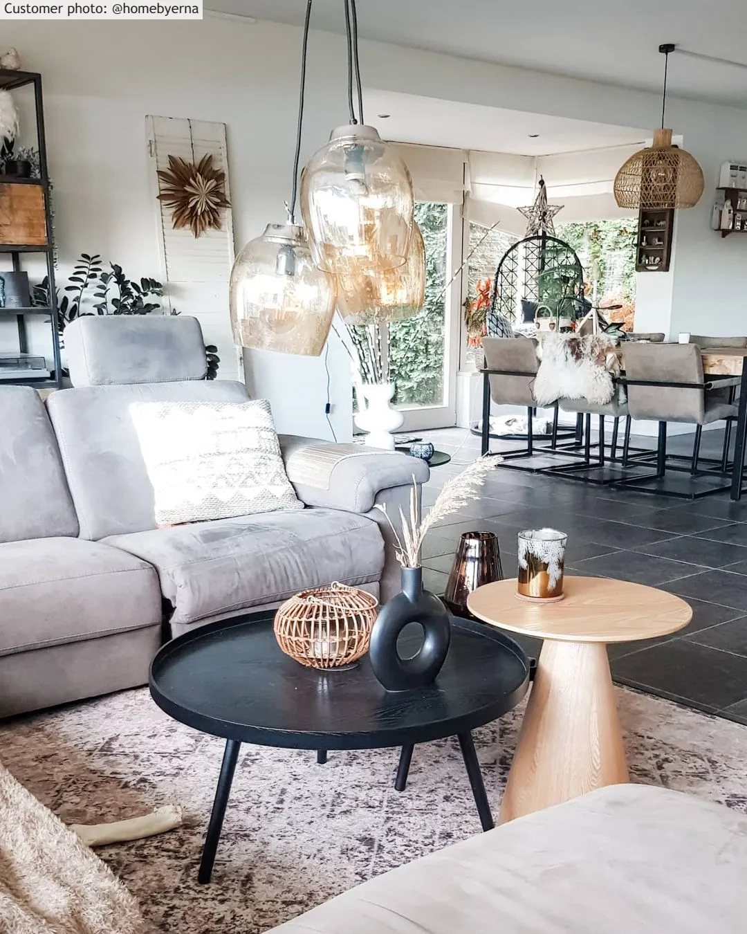 Wilton - Douz (zwart/multi)