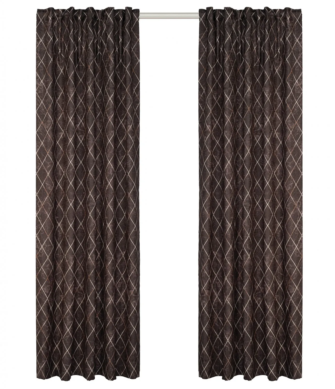 Gordijn - Bailey (bruin)