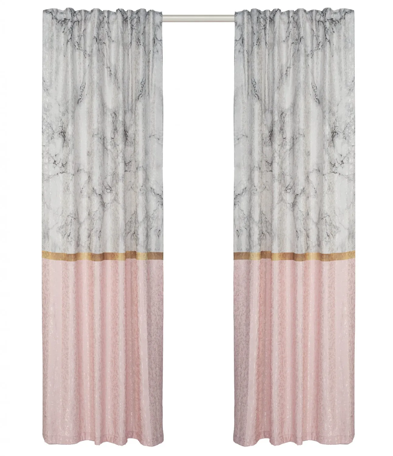 Gordijn - Alissa (roze/multi)