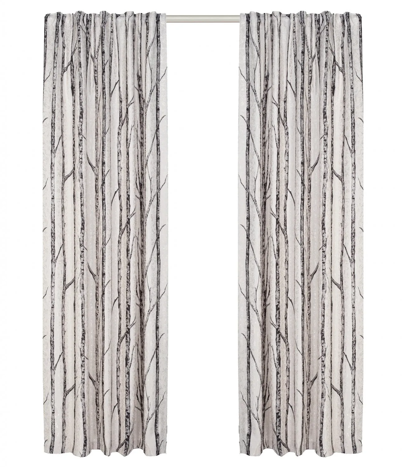 Gordijn - Maya (zwart/wit)