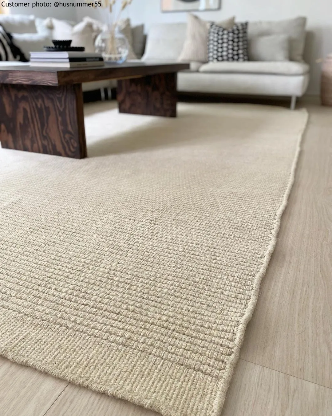 Wollen-vloerkleed - Coastal (creme)