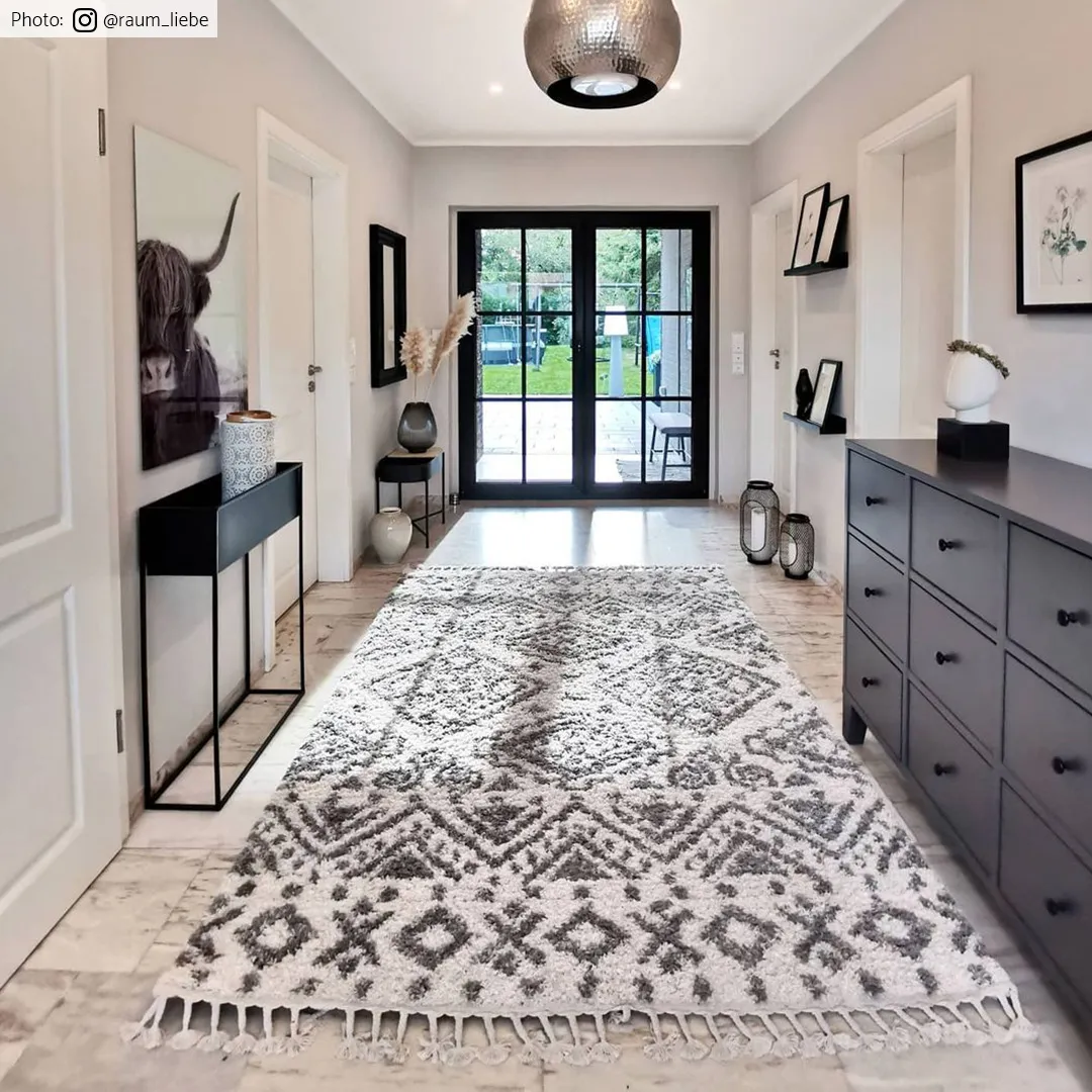 Hoogpolig vloerkleed - Imbabura (beige)