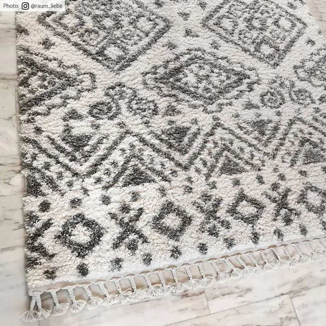 Hoogpolig vloerkleed - Imbabura (beige)